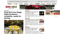 Desktop Screenshot of marsdaily.com